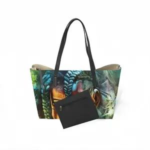 African Youngster Leather Shopping Hanbag