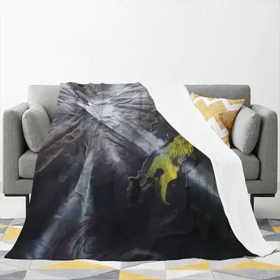 Collapse Flannel Blanket (Multi-Size, Vertical)