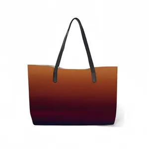 Landscape #047 Leather Shopping Hanbag