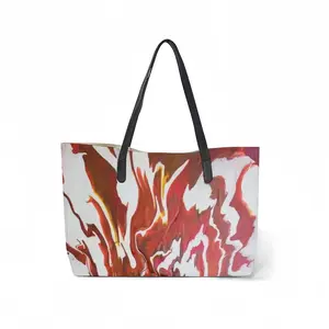 Fiction Leather Shopping Hanbag