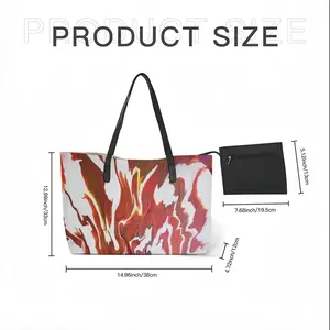 Fiction Leather Shopping Hanbag