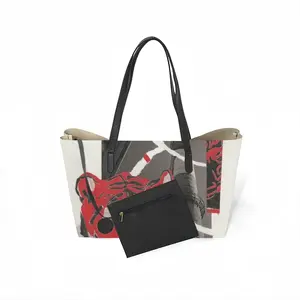 Wwf Amur Tiger Leather Shopping Hanbag