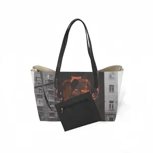 Fear Leather Shopping Hanbag