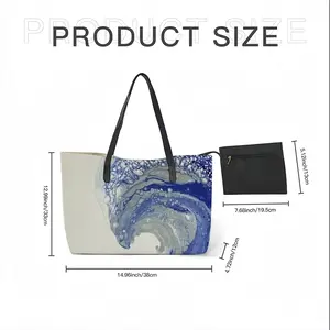 Tsunami Leather Shopping Hanbag