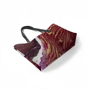 Wine Glass Leather Shopping Hanbag