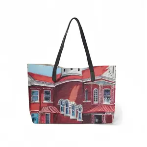 Fremont Mansion Leather Shopping Hanbag