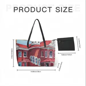 Fremont Mansion Leather Shopping Hanbag