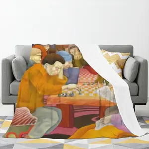 Birds Of A Feather Flannel Blanket (Multi-Size, Vertical)