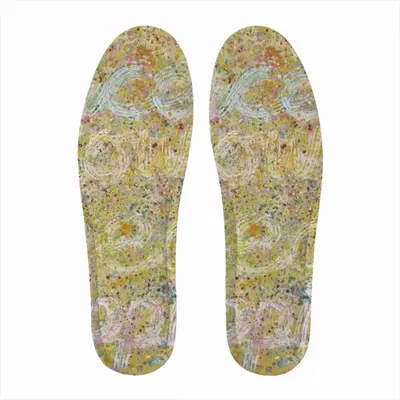 Men Peace Flowers Freedom Happiness Insole