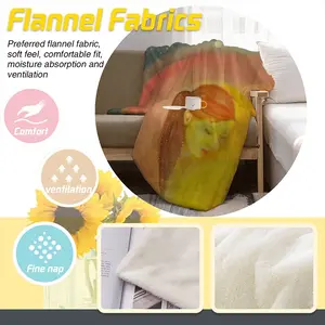 Aura Flannel Blanket (Multi-Size, Vertical)