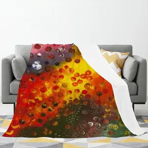 A Field Of Energy E Flannel Blanket (Multi-Size, Vertical)