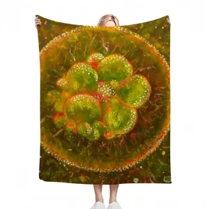 Cellular Universe X Flannel Blanket (Multi-Size, Vertical)