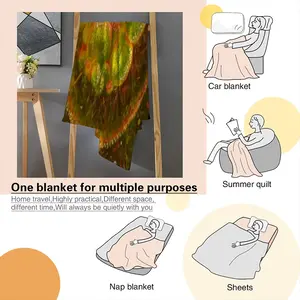 Cellular Universe X Flannel Blanket (Multi-Size, Vertical)