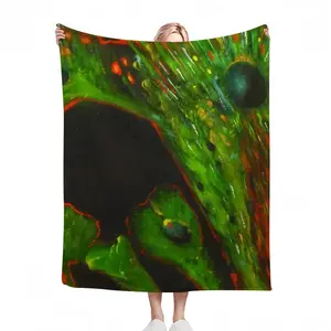 Cellular Universe A Flannel Blanket (Multi-Size, Vertical)