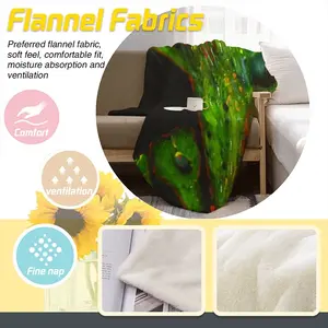 Cellular Universe A Flannel Blanket (Multi-Size, Vertical)