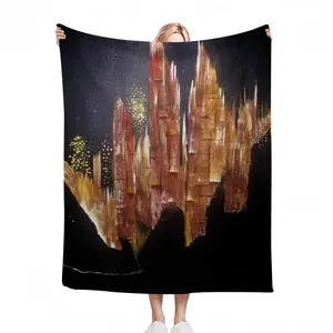 Crystals Flannel Blanket (Multi-Size, Vertical)