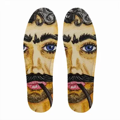 Men Ataman - Watercolor Man Cossack People Mustache Insole