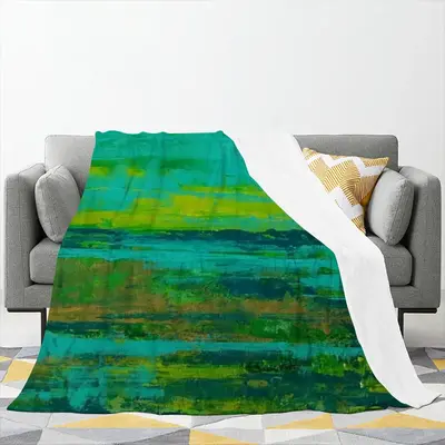 At Low Tide Flannel Blanket (Multi-Size, Vertical)