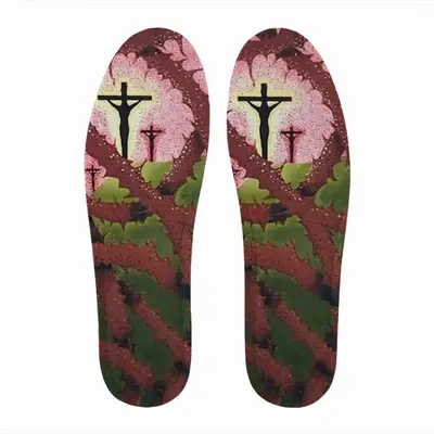 Men Calvary Through Thorns Insole