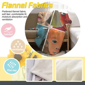 Childhood Flannel Blanket (Multi-Size, Vertical)