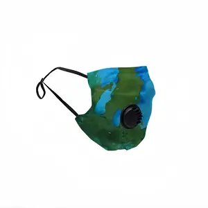 Green Figures Mysteries Respirator Valve Mask