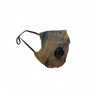 Bronze Abstraction Respirator Valve Mask