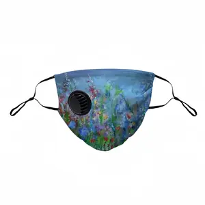 Field Of Blossoms Respirator Valve Mask