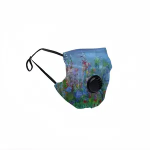 Field Of Blossoms Respirator Valve Mask