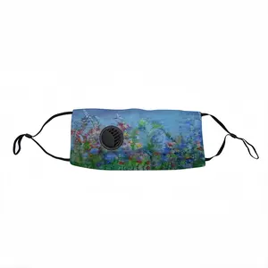 Field Of Blossoms Respirator Valve Mask