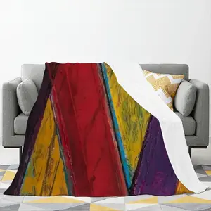 Prelude #13 Flannel Blanket (Multi-Size, Vertical)