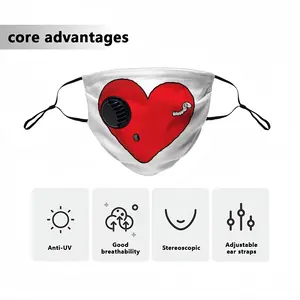 Love Worm Respirator Valve Mask