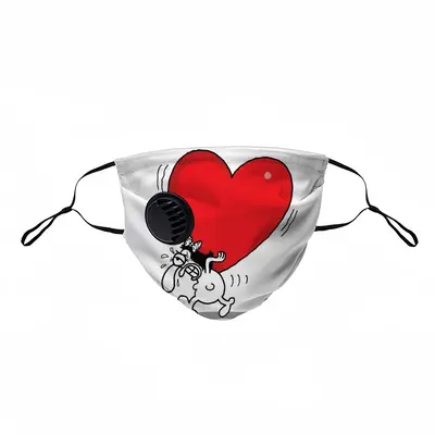 Love Is A Burden Respirator Valve Mask