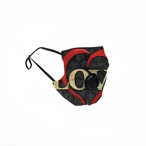 Love Is The Answer Respirator Valve Mask