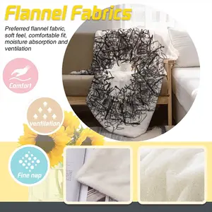 On Paper-Portal #3 Flannel Blanket (Multi-Size, Vertical)