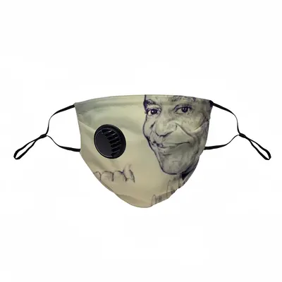 Bill Cosby Portrait Respirator Valve Mask