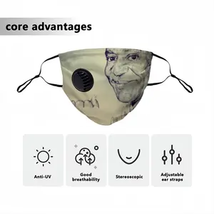 Bill Cosby Portrait Respirator Valve Mask