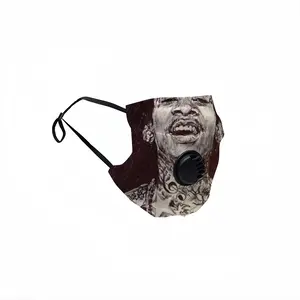 Wiz Khalifa Portrait Respirator Valve Mask