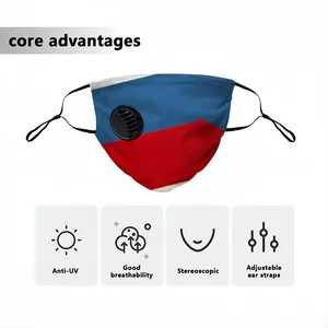 Flag 5 Respirator Valve Mask