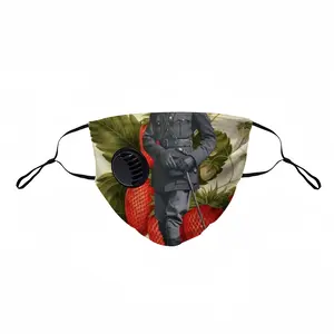 Major Strawberry Respirator Valve Mask