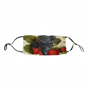 Major Strawberry Respirator Valve Mask