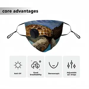 Caribbean Turtle Respirator Valve Mask