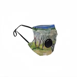 Olive Trees Respirator Valve Mask