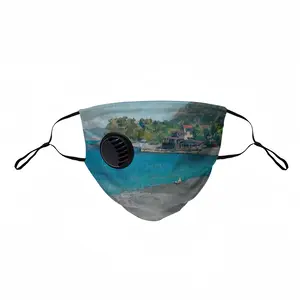 The Beach In Big Utrish Respirator Valve Mask