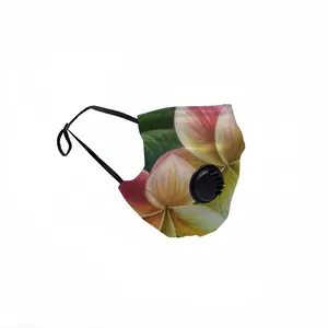 Hawaiian Flowers Respirator Valve Mask