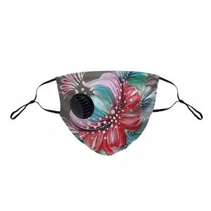 Floral Impromptu Respirator Valve Mask