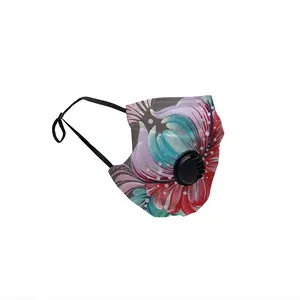 Floral Impromptu Respirator Valve Mask