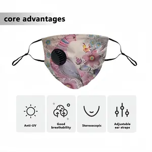 Purple Morning Respirator Valve Mask