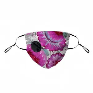 Peony Blossom Respirator Valve Mask