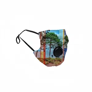 Stained Glass Respirator Valve Mask