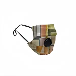 Geometric Shapes Respirator Valve Mask